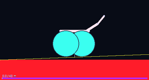 wheelcar_big hill 跑图